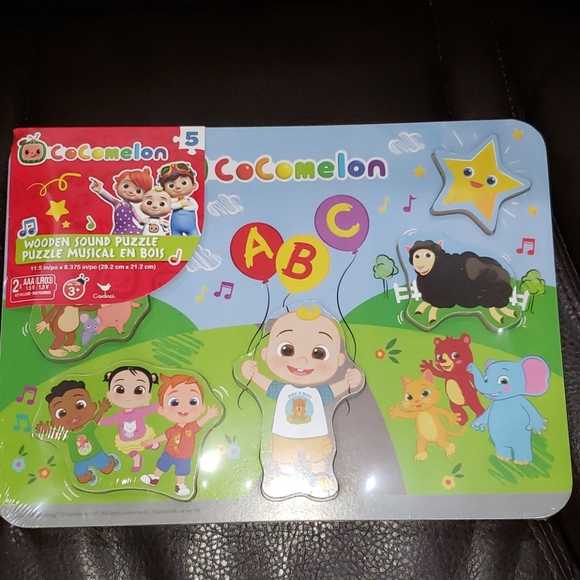 Cocomelon wooden sound puzzle - Picture 1 of 4